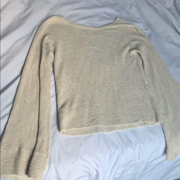 Free People Ribbed Cropped Sweater - Picture 4 of 4
